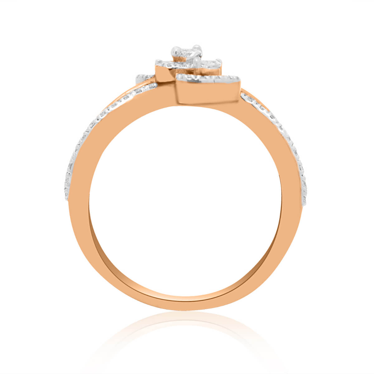 Modern Dazzle Diamond Ring for Women