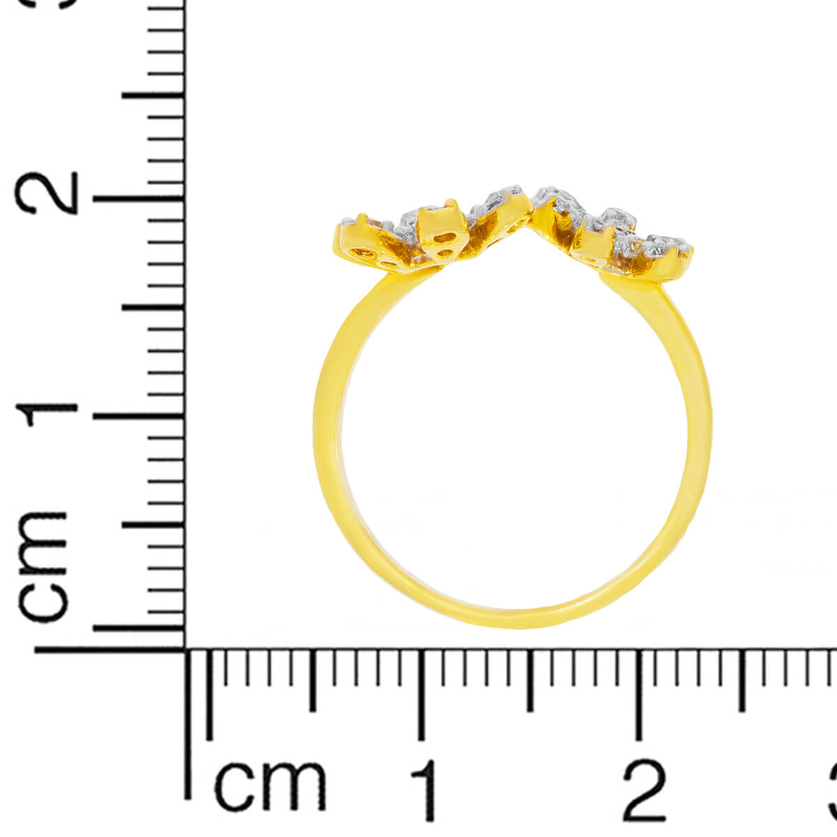 Dazzling Blooms Gold Ring