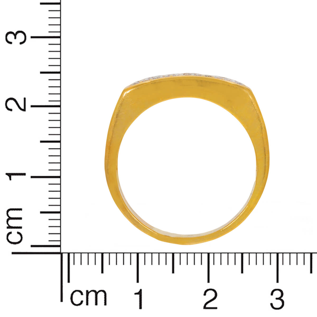 Stout Majesty Diamond Ring for Men 18K