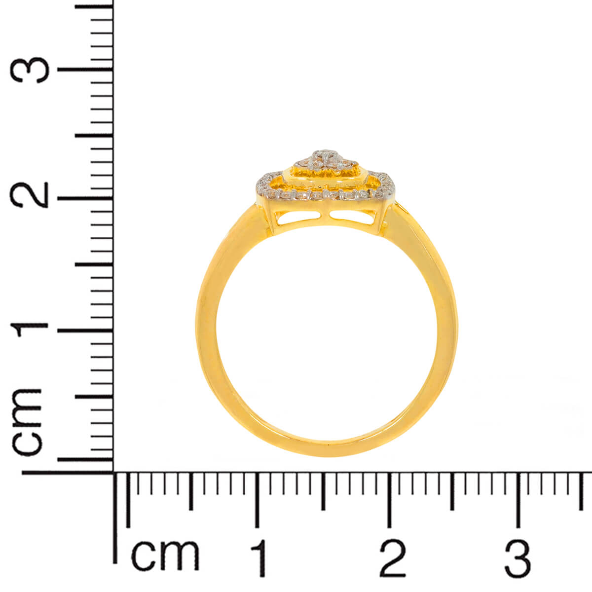 Bold Modern Diamond Women Engagement Ring