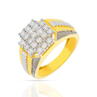 Majestic Radiance Diamond Ring for Men 18K
