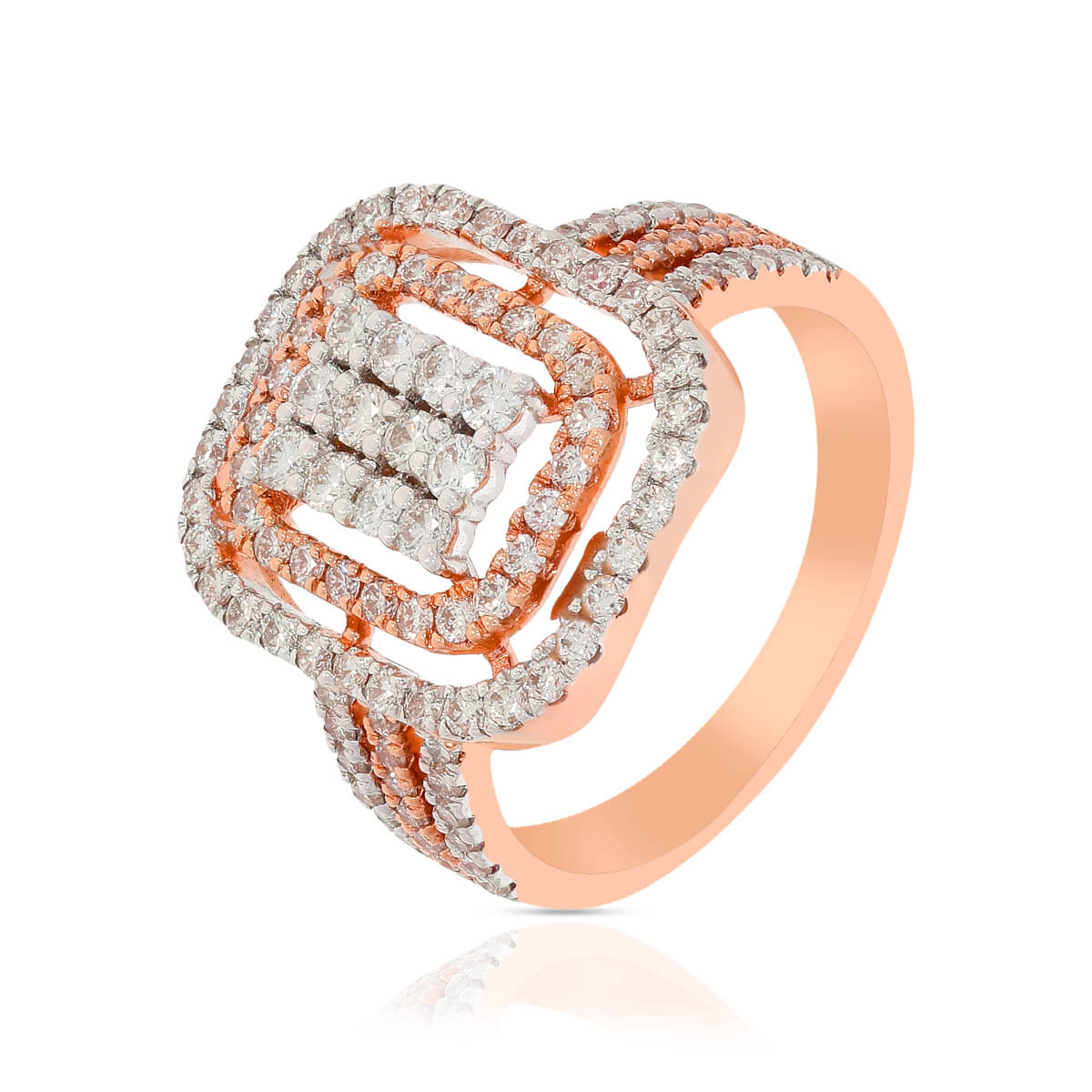 Stunning Charm Diamond Engagement Ring for Women