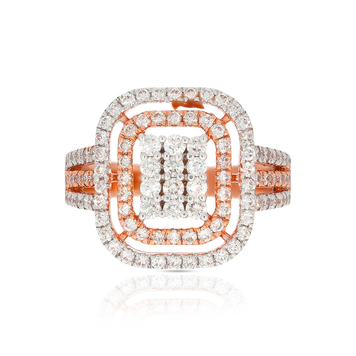 Stunning Charm Diamond Engagement Ring for Women