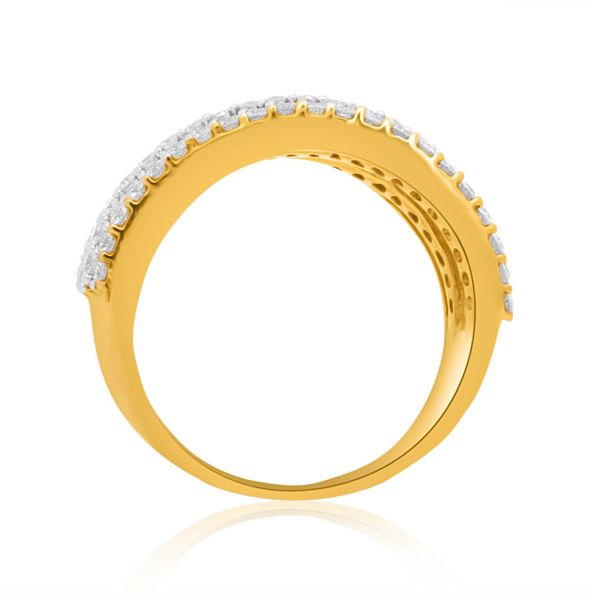 Luxurious Horizon Diamond Ring for Women