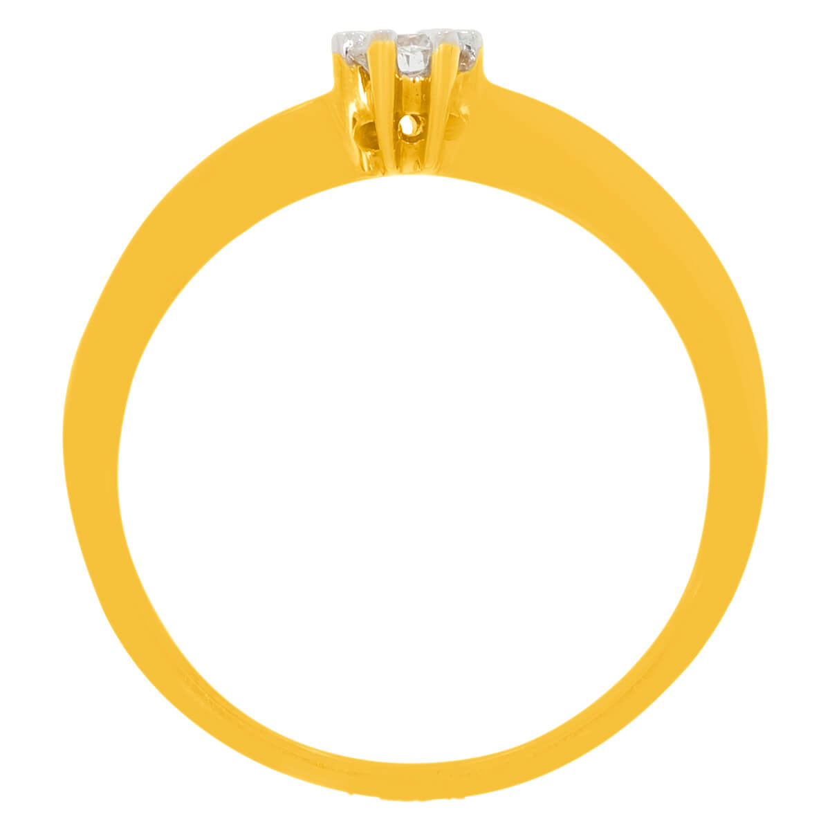 Sleek Dazzle Solitaire Women Ring