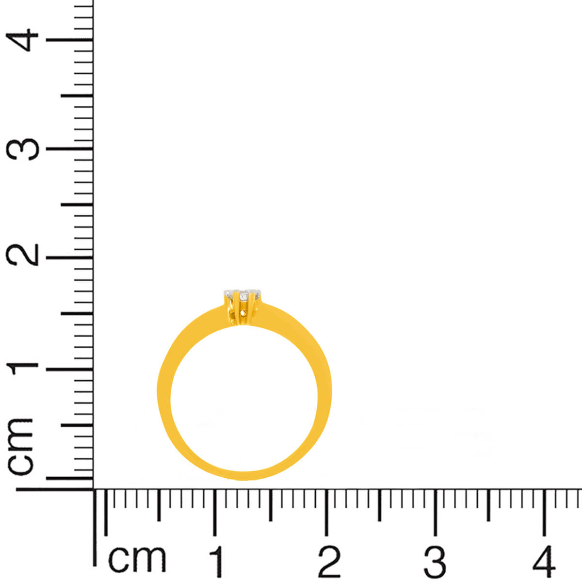 Sleek Dazzle Solitaire Women Ring