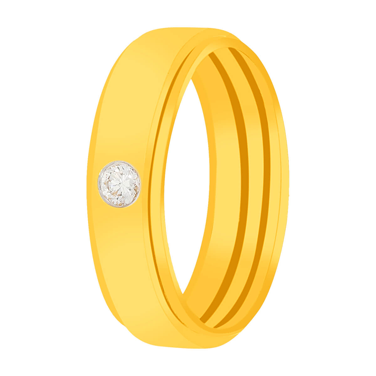 Refined Simplicity Diamond Band Ring for Women