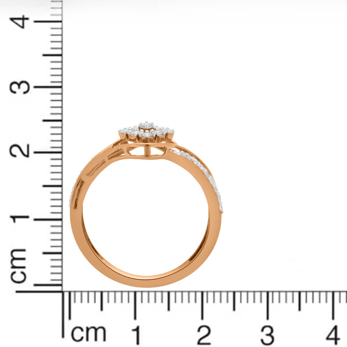 Modern Enigmatic Diamond Ring for Women