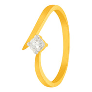 Warm Dazzle Diamond Ring for Women