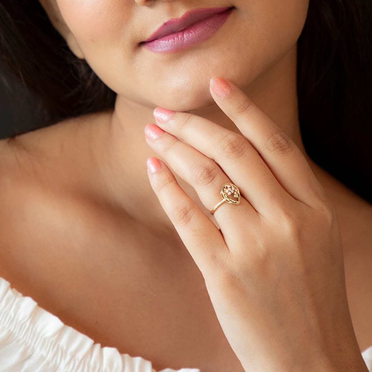 Charming Grace Diamond Ring For Women