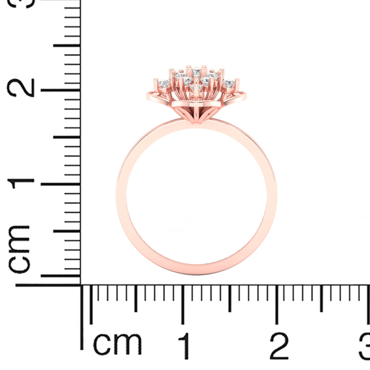 Delicate Daisy Shine Ring For Women