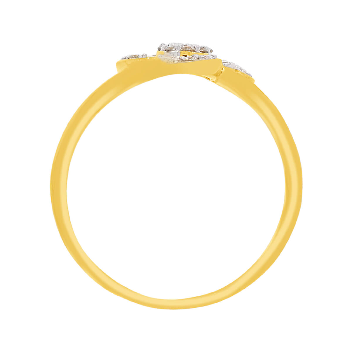 Petal Charm Diamond Ring for Women
