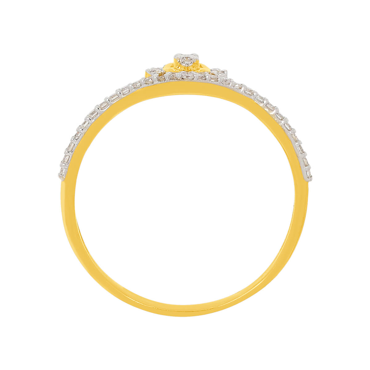 Cheerful Radiance Diamond Engagement Ring for Women