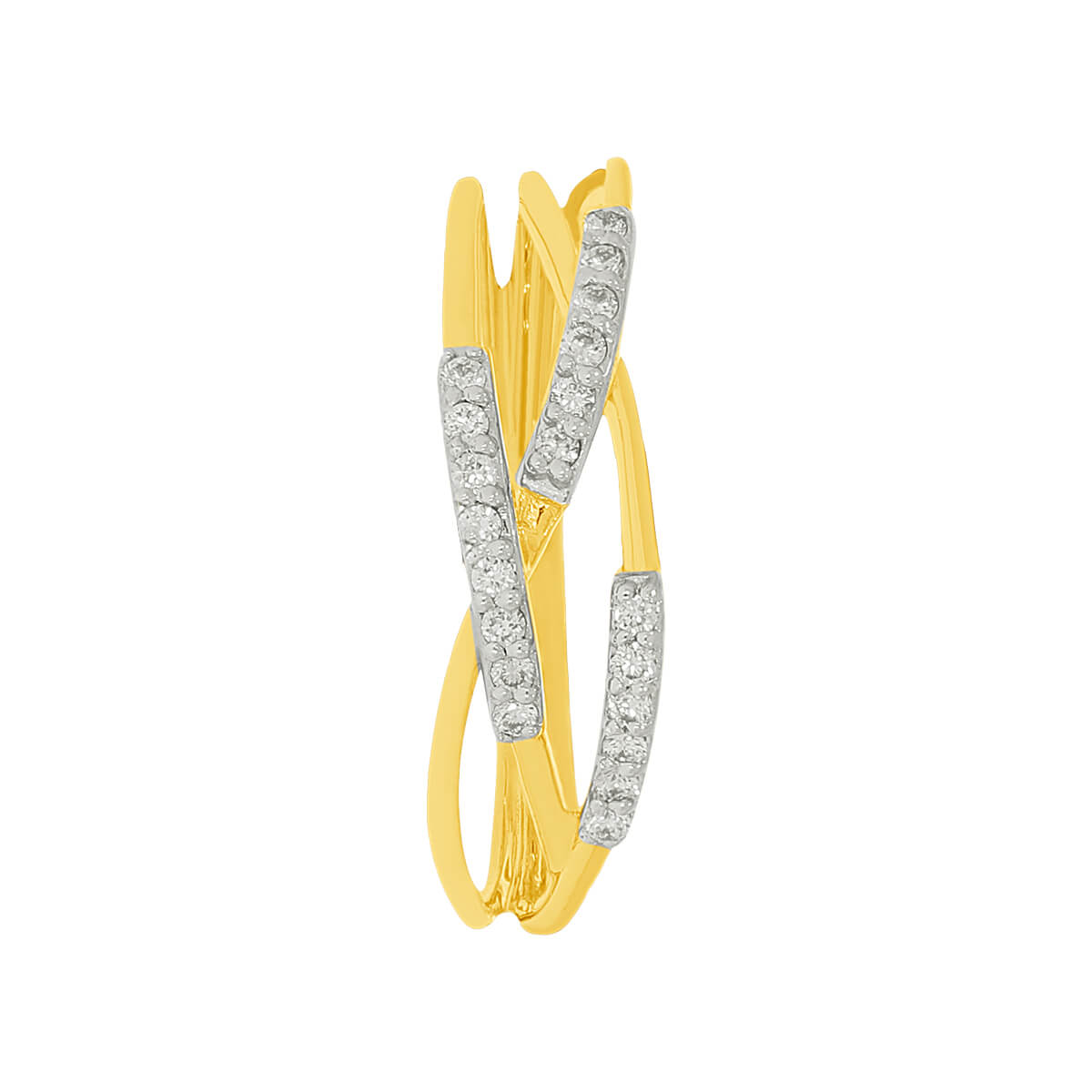 Stylish Gleaming Diamond Ring for Women