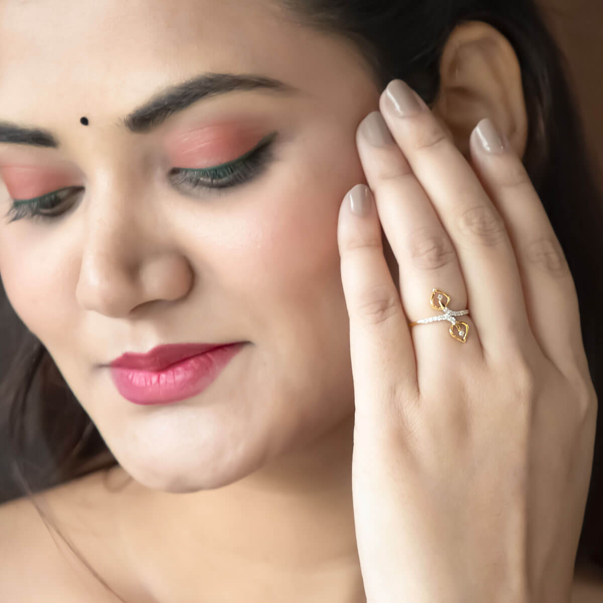 Elegant Shine Ring for Women