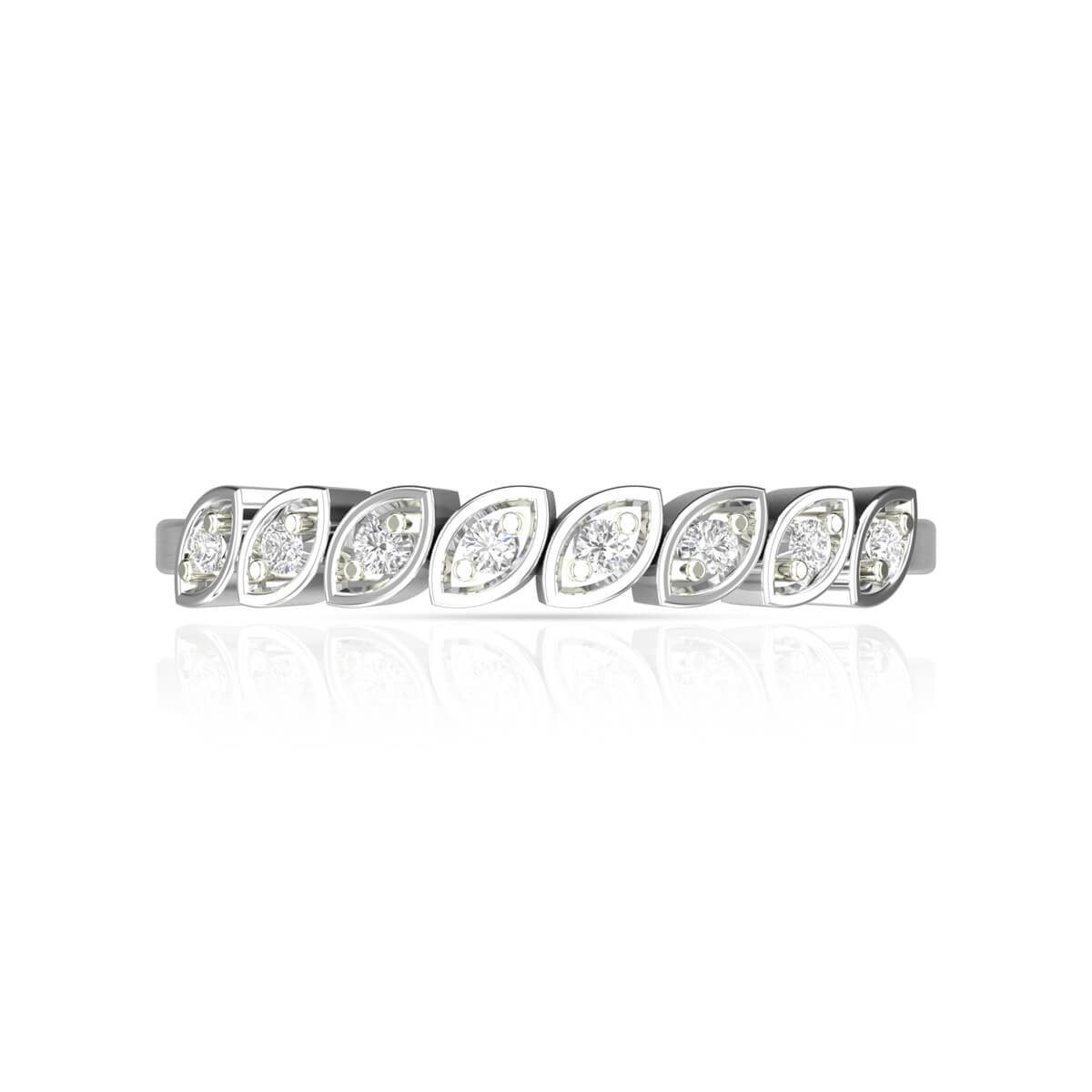 Minimalistic Shimmer Diamond Ring for Women