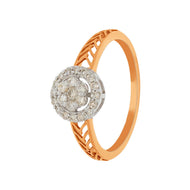 Dazzling Flora Bloom Diamond Ring For Women