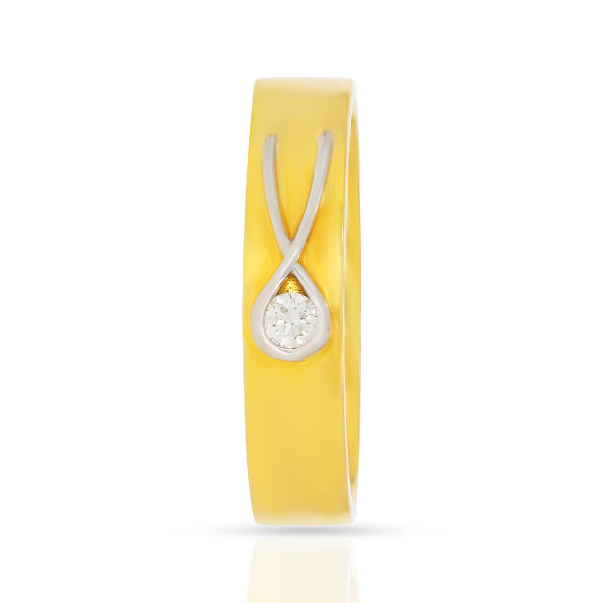 Gleaming Grace Diamond Couple Band