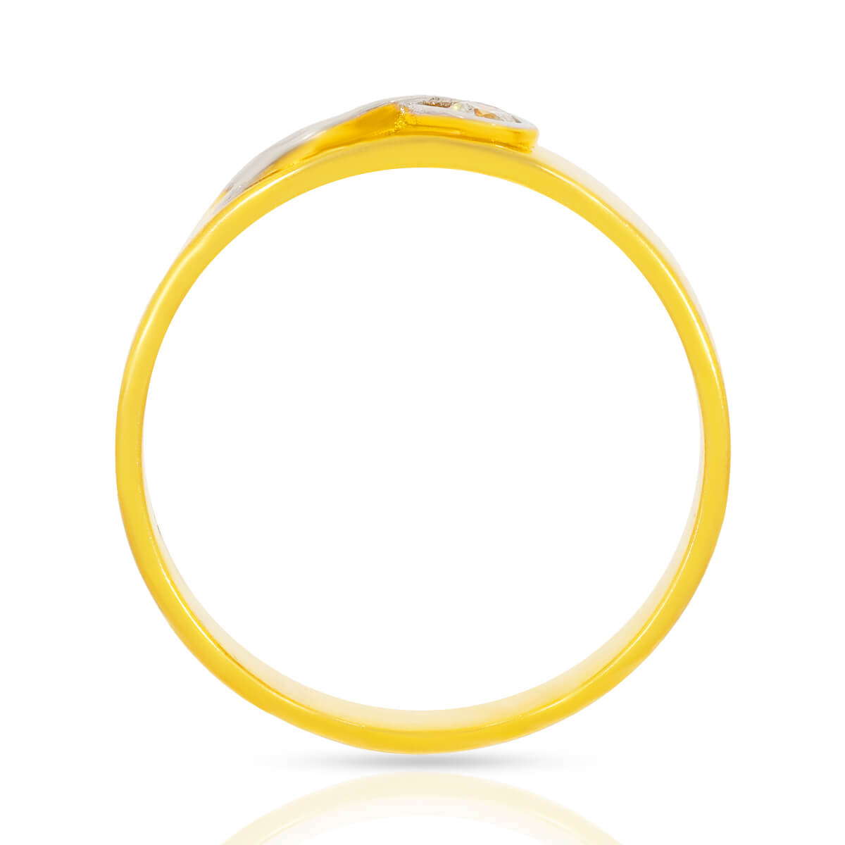 Gleaming Grace Diamond Couple Band
