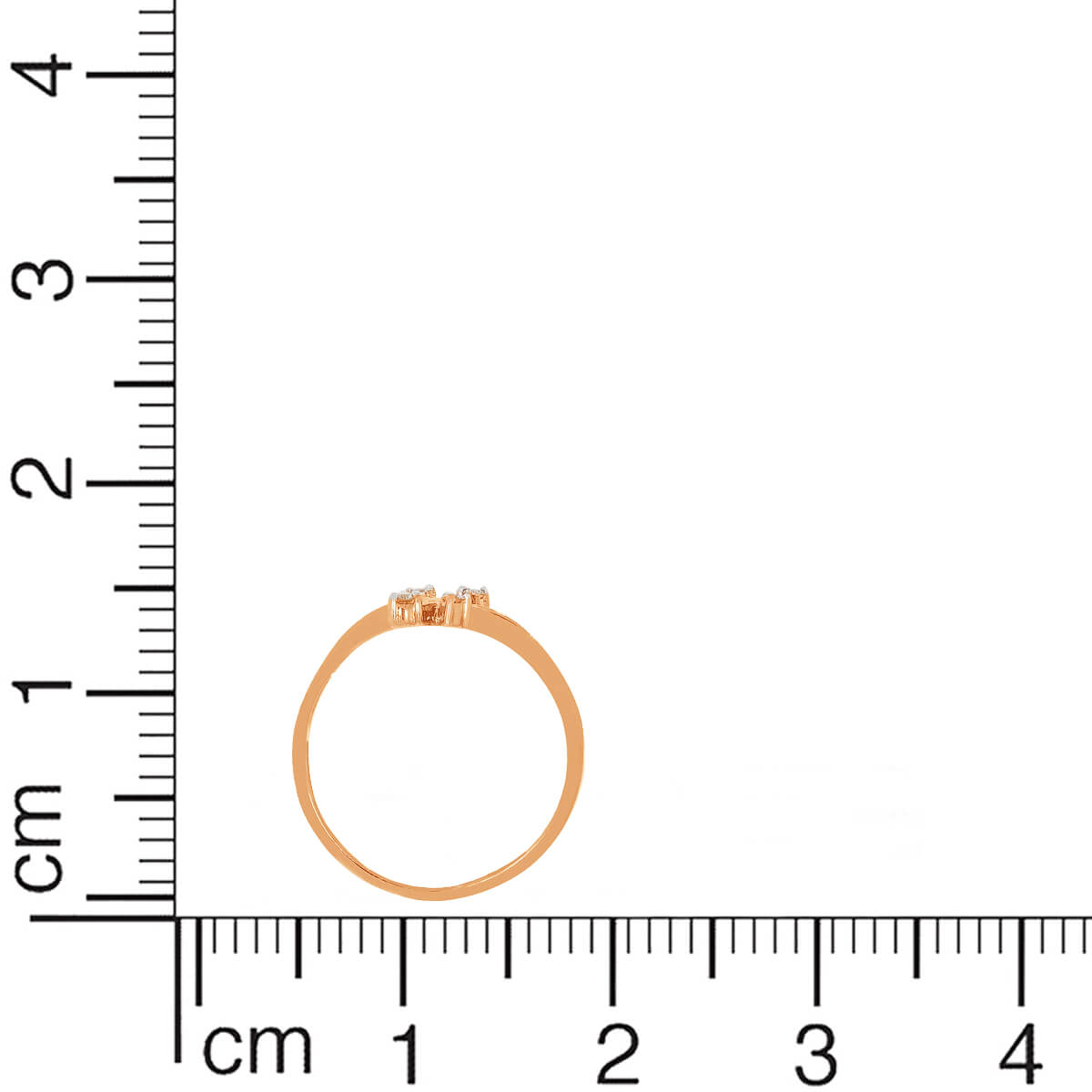 Minimalist Dazzle Rose Gold Ring
