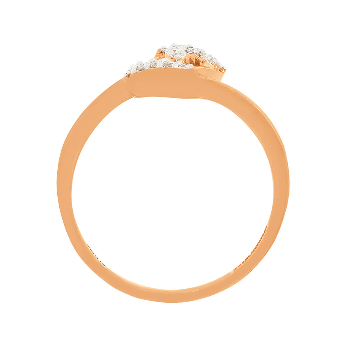 Urban Shimmer Rose Gold Ring