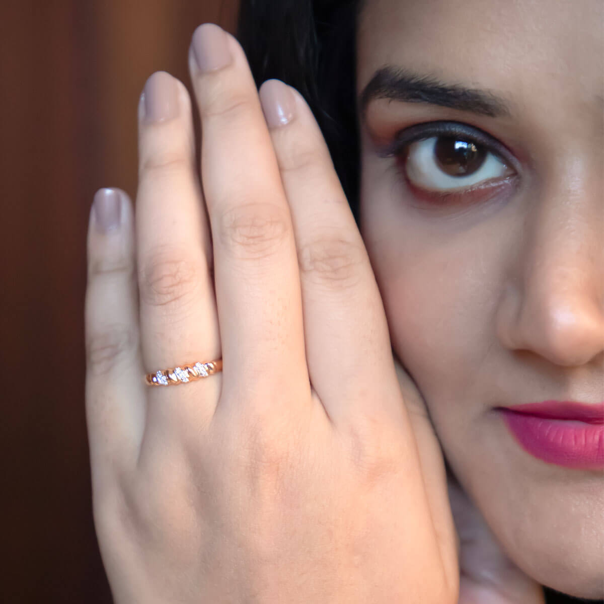 Dazzling Charm Diamond Ring for Women