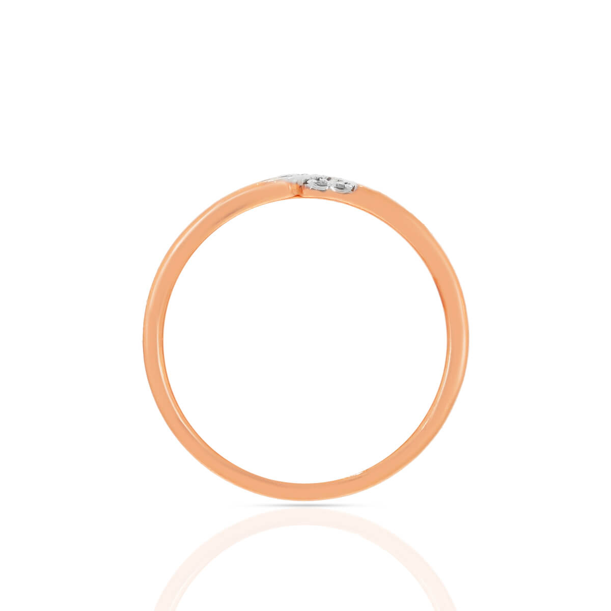Simple Shine Diamond Couple Band