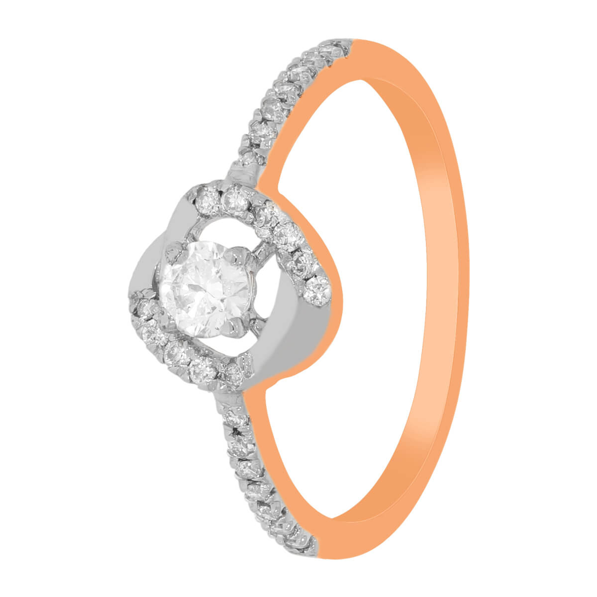 Aesthetic Flair Diamond Ring for Women