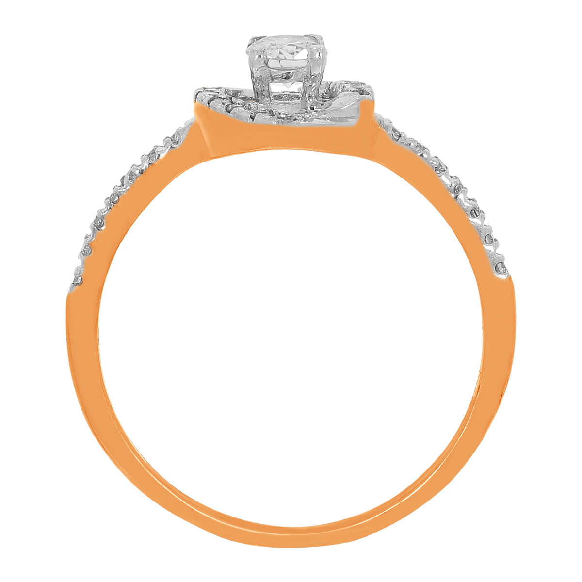 Aesthetic Flair Diamond Ring for Women
