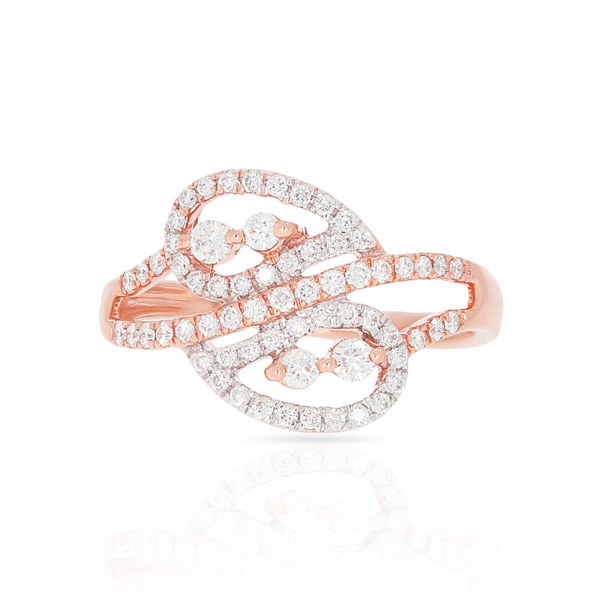 Exquisite Radiance Gold Ring for Women