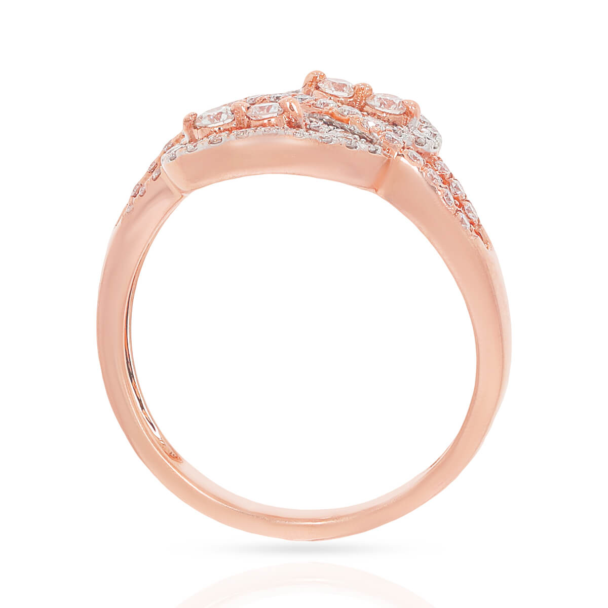 Exquisite Radiance Gold Ring for Women