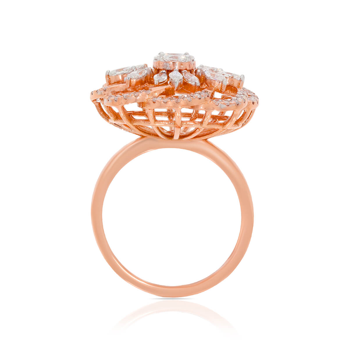 Dazzling Floweret Marvel Ring for Women