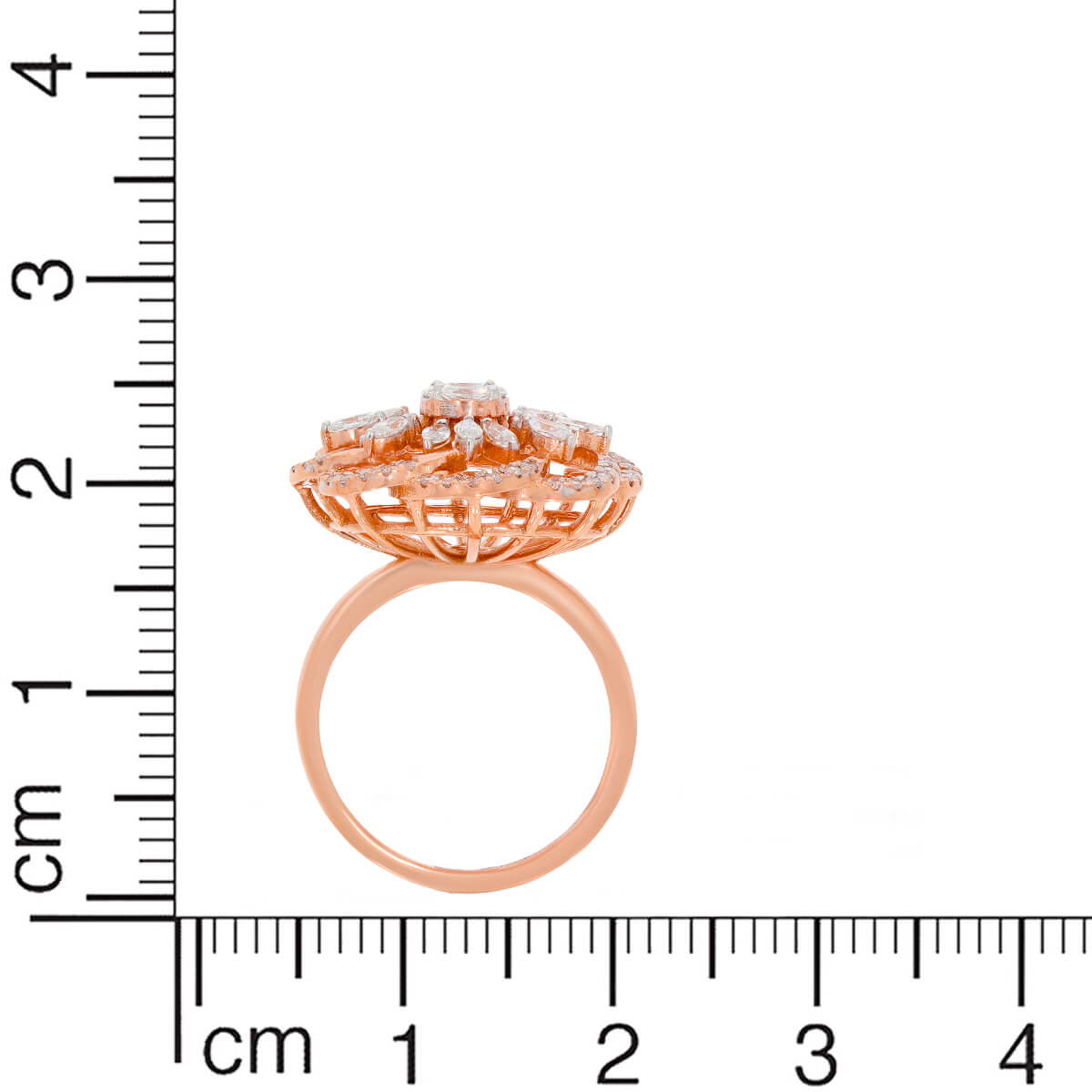 Dazzling Floweret Marvel Ring for Women