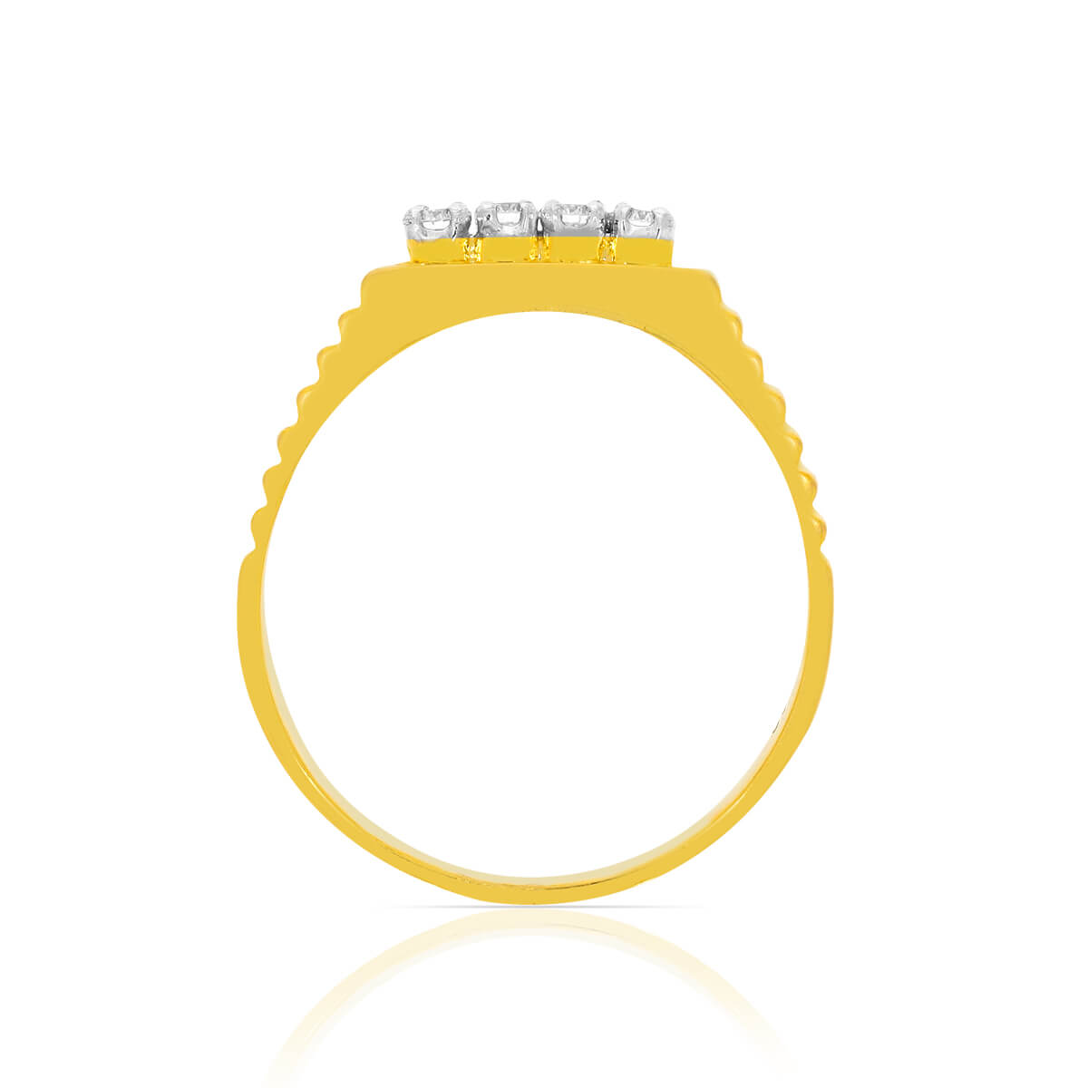 Zeal Shine Diamond Ring for Men 18K