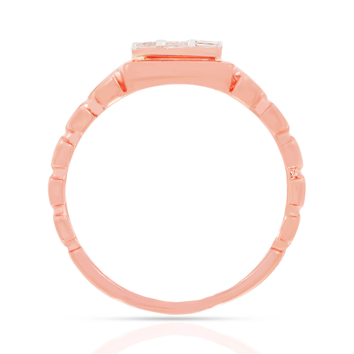 Urban Style Diamond Ring for Men 18K