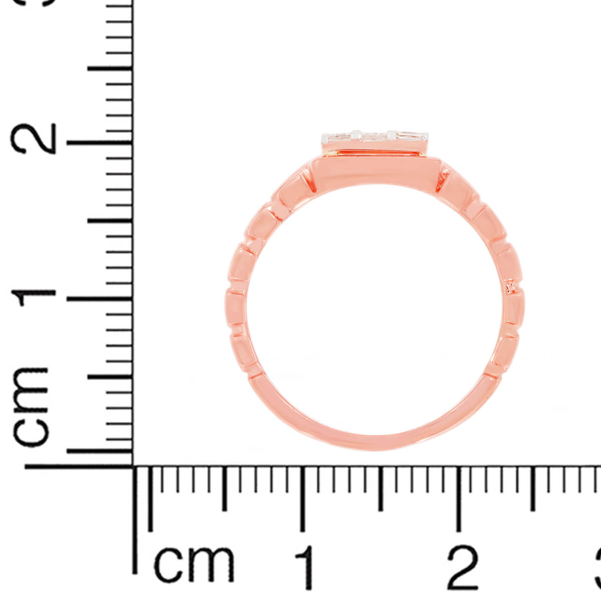 Urban Style Diamond Ring for Men 18K