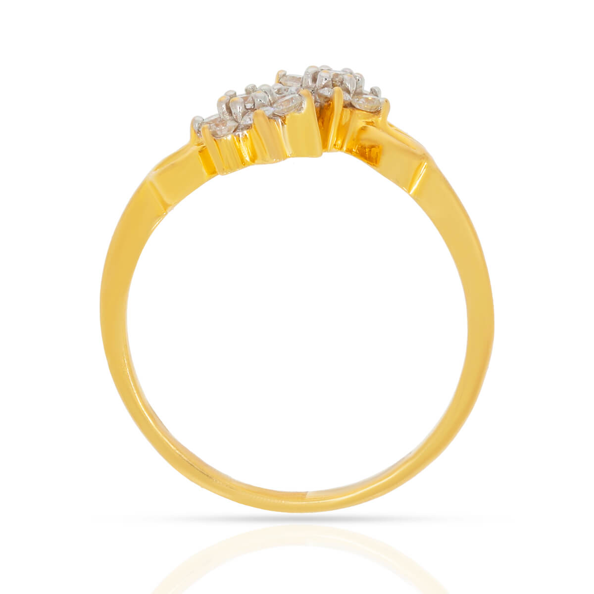 Graceful Bloom Diamond Ring for Women
