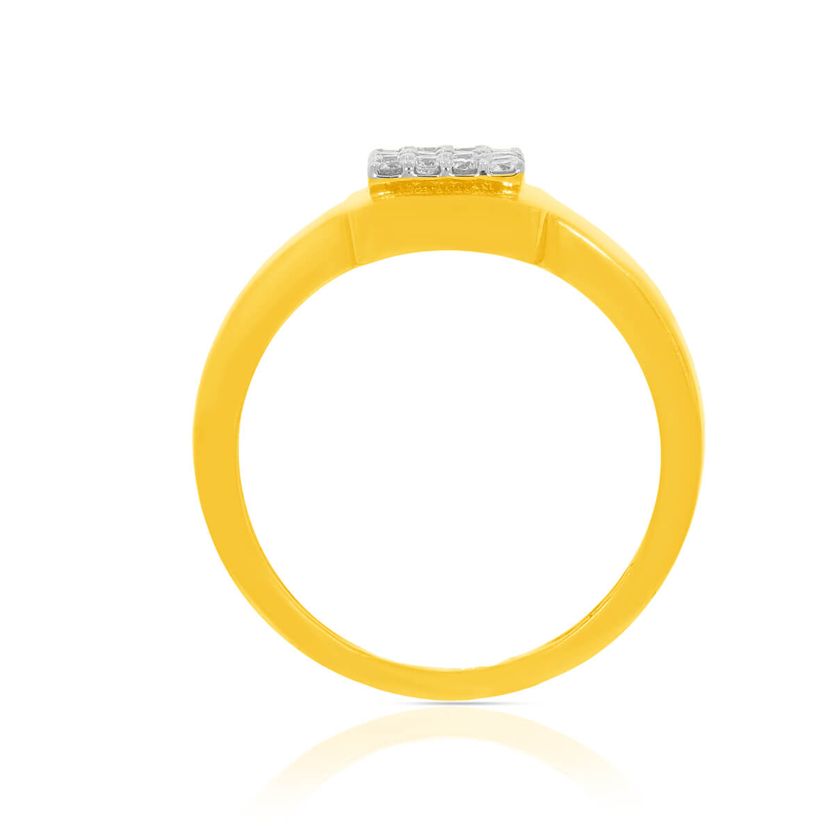 Classic Radiance Diamond Ring for Men 18K