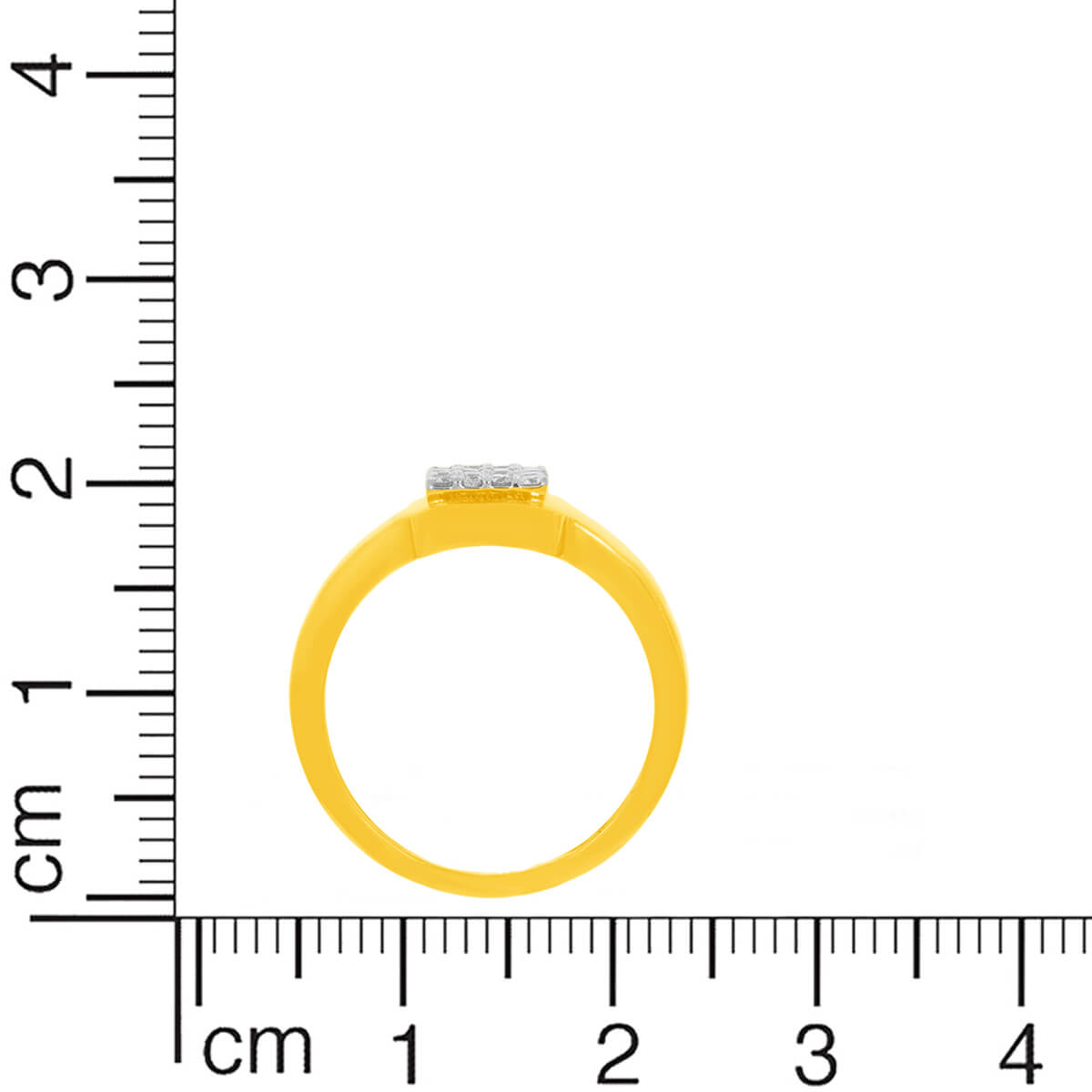 Classic Radiance Diamond Ring for Men 18K