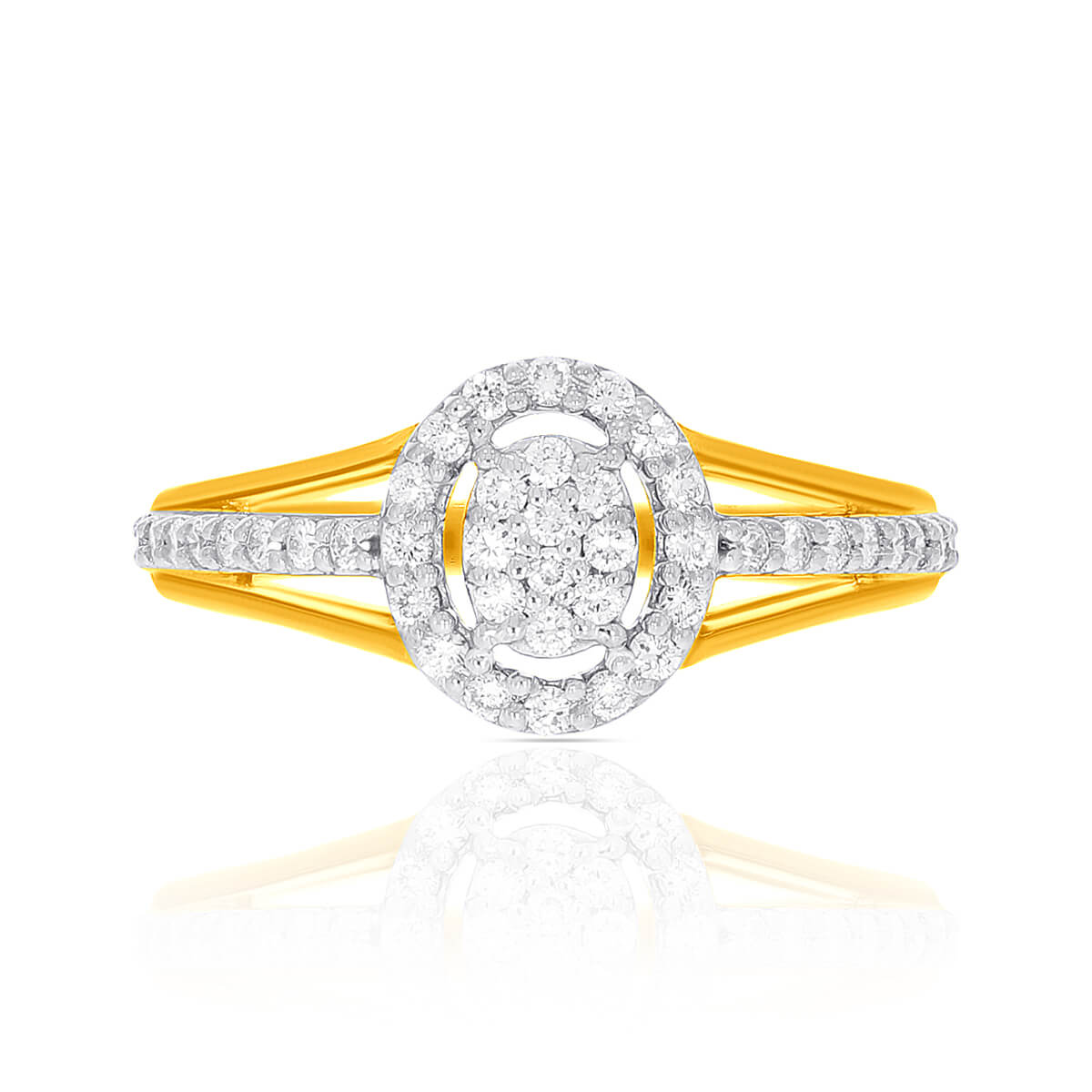 Pure Shine Diamond Engagement Ring for Women