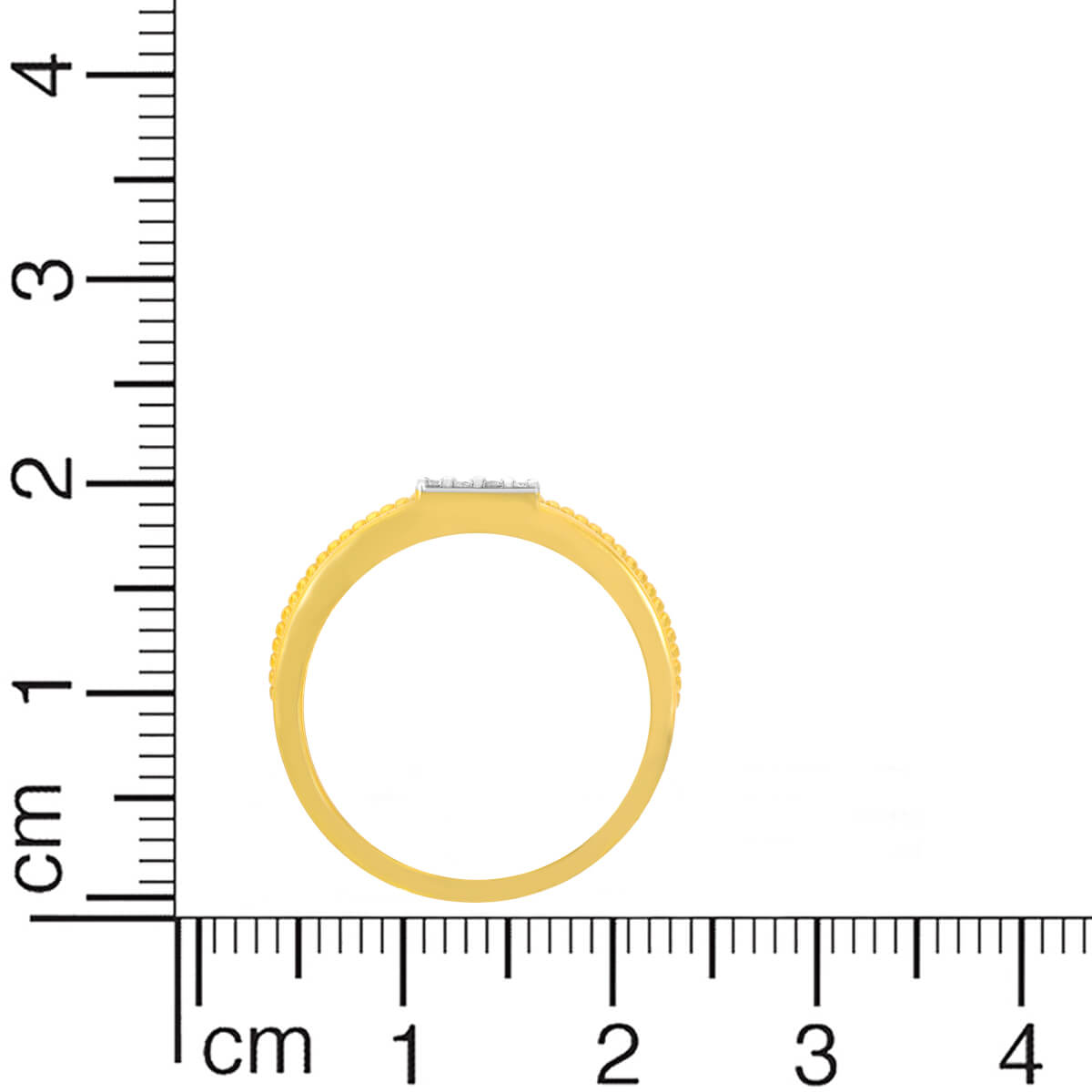 Golden Prestige Men Diamond Ring18K