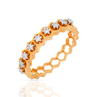 Sleek Dazzle Diamond Ring for Women