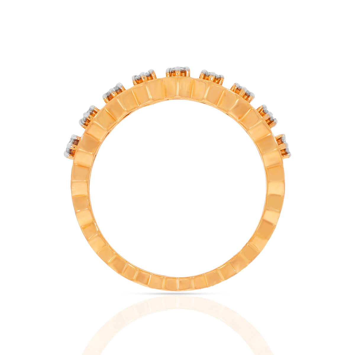 Sleek Dazzle Diamond Ring for Women
