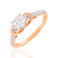 Aesthetic Artistry Diamond Ring for Women