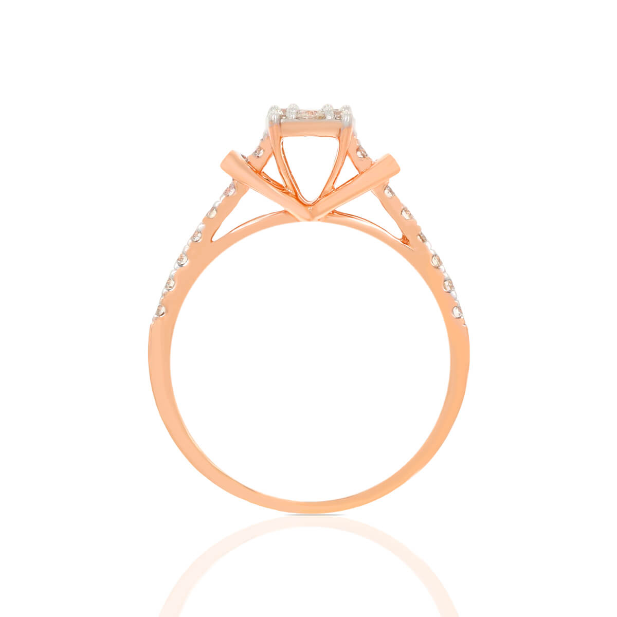 Aesthetic Artistry Diamond Ring for Women