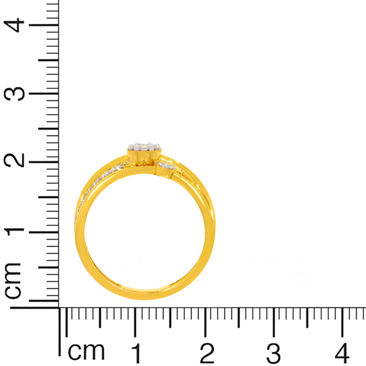 Vibrant Flora Elegance Diamond Ring for Women