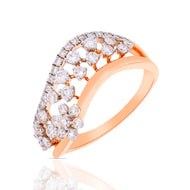 Shimmering Aura Diamond Ring for Women