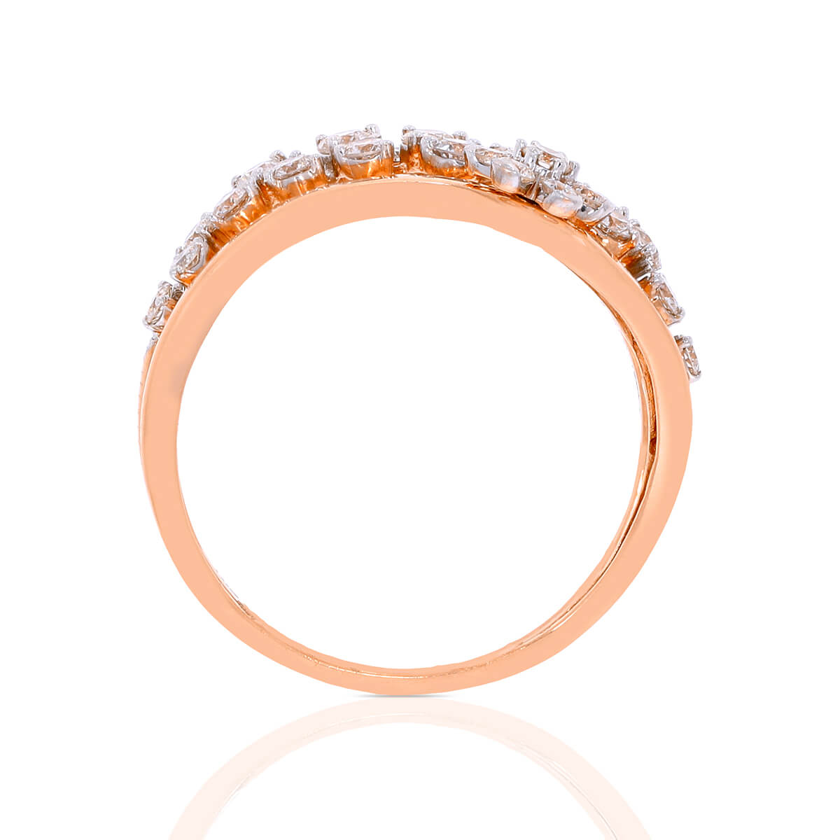 Shimmering Aura Diamond Ring for Women