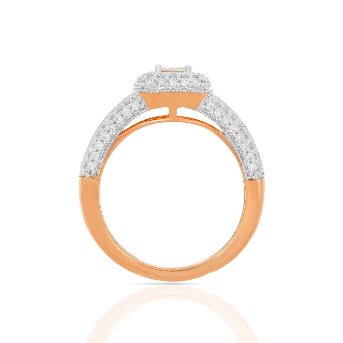 Vintage Radiance Diamond Engagement Ring for Women
