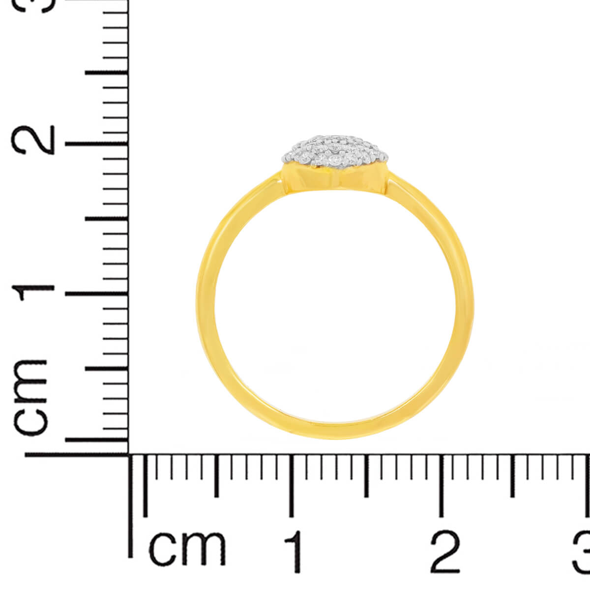 Luxurious Square Diamond Ring for Women